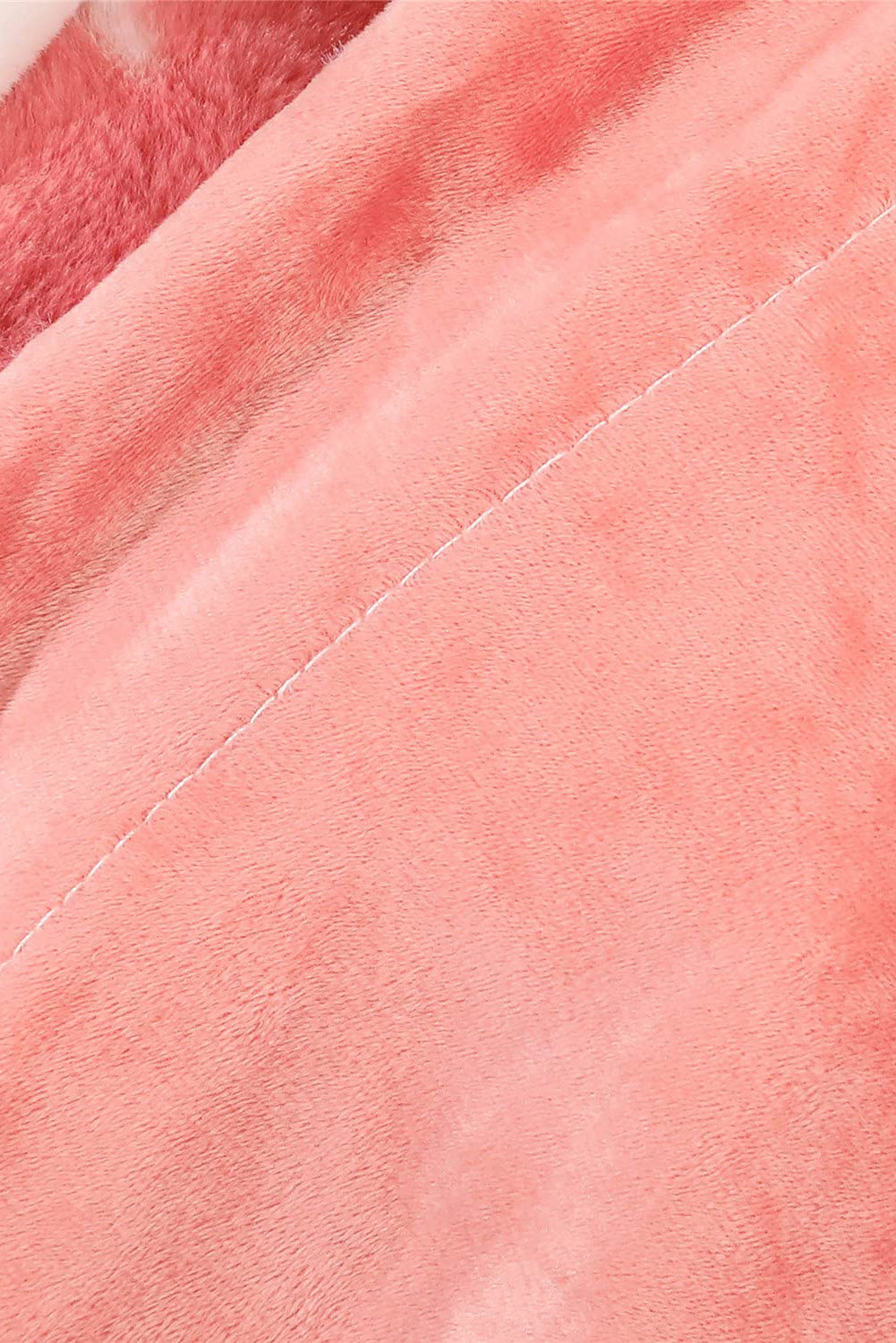 Apricot Powder Animal Print Flannel 150*200cm Blanket